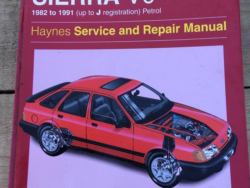 Ford Sierra V6 Petrol 1982 1991 Haynes Service Repair Manual